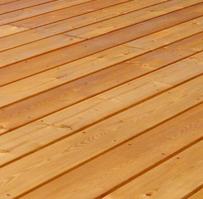 British Larch Decking